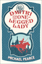 book cover for Dmitri and the One-Legged Lady