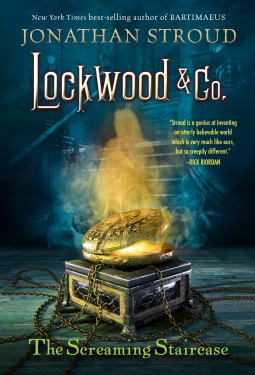 book cover for Lockwood & Co.: The Screaming Staircase