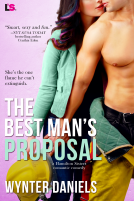 book cover for The Best Man's Proposal