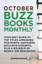Cover Image: October 2017 Buzz Books Monthly