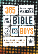 book cover for 365 Encouraging Verses of the Bible for Boys