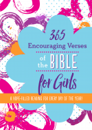 book cover for 365 Encouraging Verses of the Bible for Girls