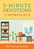 book cover for 3-Minute Devotions for the Workplace