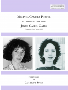 book cover for Melinda Camber Porter in Conversation with Joyce Carol Oates 1987 Princeton University