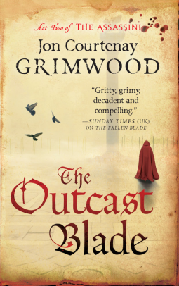 book cover for The Outcast Blade