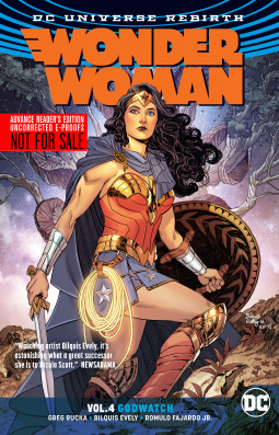 book cover for Wonder Woman Vol. 4: Godwatch (Rebirth)