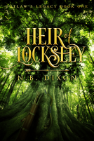 book cover for Heir of Locksley