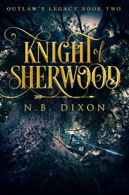 book cover for Knight of Sherwood