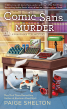 book cover for Comic Sans Murder