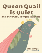 book cover for Queen Quail is Quiet