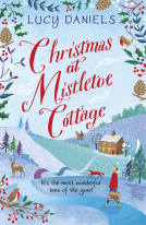 book cover for Christmas at Mistletoe Cottage