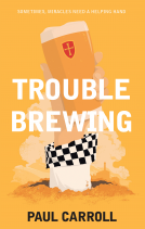 book cover for Trouble Brewing