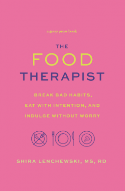 book cover for The Food Therapist
