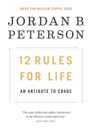 book cover for 12 Rules for Life