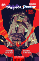 book cover for Batman/The Shadow: The Murder Geniuses