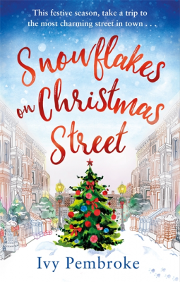 book cover for Snowflakes on Christmas Street