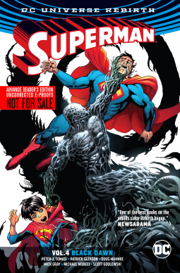 book cover for Superman Vol. 4: Black Dawn (Rebirth)