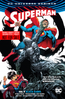 book cover for Superman Vol. 4: Black Dawn (Rebirth)