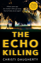 book cover for The Echo Killing