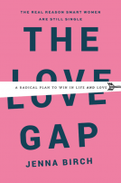 book cover for The Love Gap