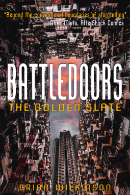 book cover for Battledoors: The Golden Slate