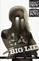 book cover for Nancy Drew and the Hardy Boys: The Big Lie