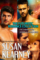 book cover for The Futuristic Romance Collection
