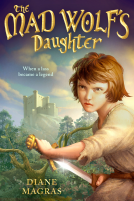 book cover for The Mad Wolf's Daughter