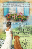 book cover for A Flower Blooms on Charlotte Street