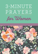 book cover for 3-Minute Prayers for Women