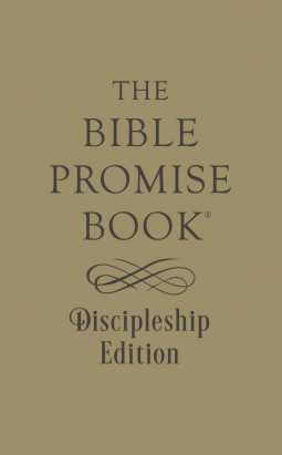 book cover for The Bible Promise Book Discipleship Edition