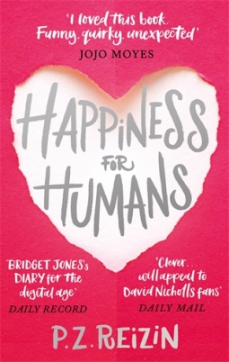book cover for Happiness for Humans