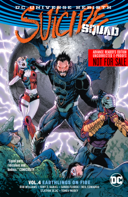 book cover for Suicide Squad Vol. 4: Earthlings on Fire (Rebirth)