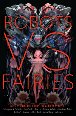 book cover for Robots vs. Fairies