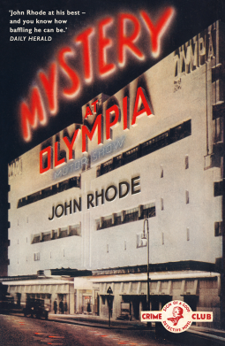 book cover for Mystery at Olympia