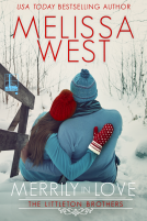 book cover for Merrily in Love