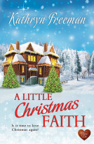 book cover for A Little Christmas Faith