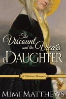 book cover for The Viscount and the Vicar's Daughter