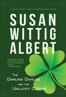 book cover for The Darling Dahlias and the Unlucky Clover
