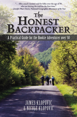 book cover for The Honest Backpacker