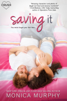 book cover for Saving It