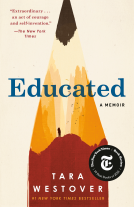 book cover for Educated