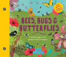 book cover for Bees, Bugs, and Butterflies