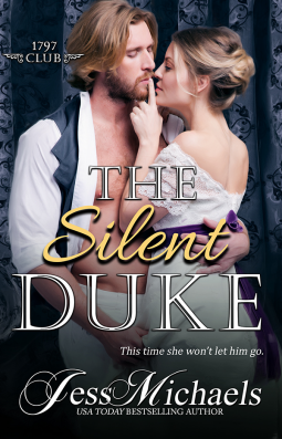 book cover for The Silent Duke