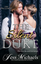 book cover for The Silent Duke