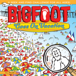 book cover for BigFoot Goes On Vacation