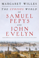 book cover for The Curious World of Samuel Pepys and John Evelyn
