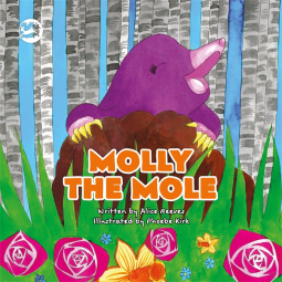 book cover for Molly the Mole