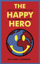 book cover for The Happy Hero