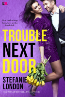 book cover for Trouble Next Door